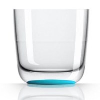 Склянка небитка для віскі Palm серія Marc, 285 мл, блакитна
